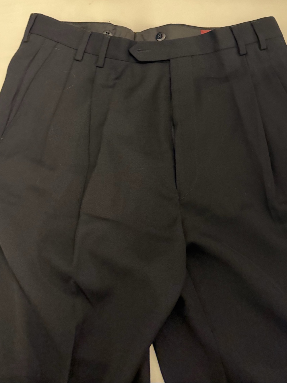 Jos. A. Bank Men's Wool Black Dress Pants